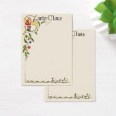 Vintager Weihnachtsmann, dekorative Weihnachtsgren (Schreibtisch)