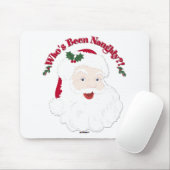 Vintager Weihnachtsmann, der schon so unartig war? Mousepad (Mit Mouse)