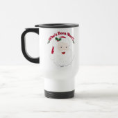 Vintager Weihnachtsmann, der schön war?! Reisebecher (Links)