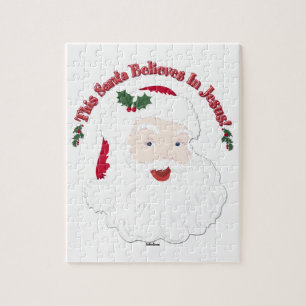 Vintager Weihnachtsmann Dieser Weihnachtsmann glau Puzzle