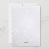 Vintager Weihnachtsmann Feiertagskarte (Rückseite)