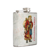 Vintager Weihnachtsmann Flachmann (Rechts)