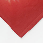 Vintager Weihnachtsmann Fleecedecke (Ecke)