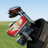Vintager Weihnachtsmann Golf Headcover (In Situ)