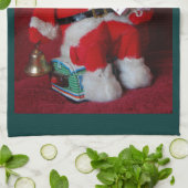 Vintager Weihnachtsmann Handtuch (Gefaltet)