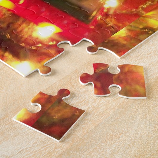 Vintager Weihnachtsmann Jigsaw Puzzle (Seite)