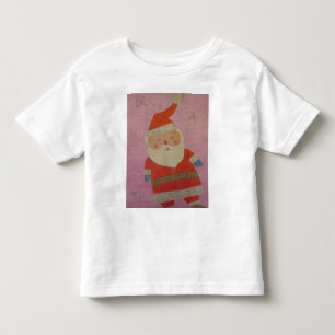 Vintager Weihnachtsmann Kleinkind T-shirt