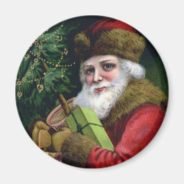 Vintager Weihnachtsmann-Kühlschrankmagnet Magnet