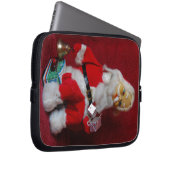 Vintager Weihnachtsmann Laptopschutzhülle (Vorne Rechts)