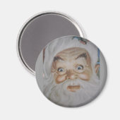 Vintager Weihnachtsmann Magnet (Vorderseite/Rückseite)