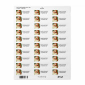 Vintager Weihnachtsmann mit Kiefernwald (Vorne)