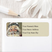 Vintager Weihnachtsmann mit Quill Pen (Insitu)