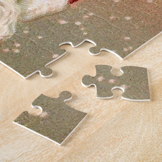 Vintager Weihnachtsmann mit Spielwaren Puzzle (Seite)