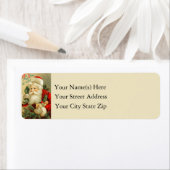 Vintager Weihnachtsmann mit Spielzeug (Insitu)