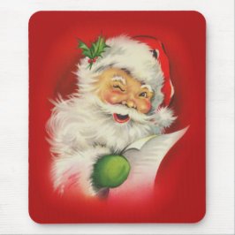 Vintager Weihnachtsmann Mousepad