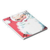 Vintager Weihnachtsmann Notizblock (angewinkelt)