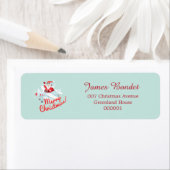 Vintager Weihnachtsmann - Pilot Frohe Weihnachten (Insitu)