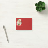 Vintager Weihnachtsmann Post-it Klebezettel (Büro)