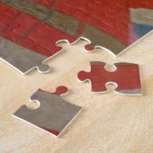 Vintager Weihnachtsmann Puzzle (Seite)