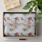 Vintager Weihnachtsmann Seidenpapier (Geschenk)