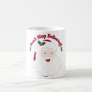 Vintager Weihnachtsmann soll nicht aufhören zu gla Kaffeetasse