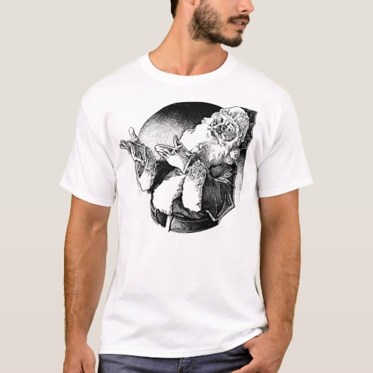 Vintager Weihnachtsmann T-Shirt (Vorderseite)