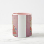 Vintager Weihnachtsmann Tasse (Zentrum)