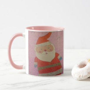 Vintager Weihnachtsmann Tasse