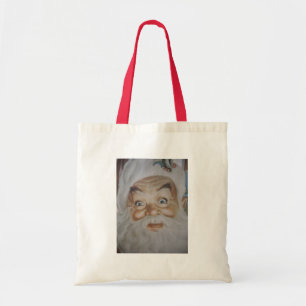 Vintager Weihnachtsmann Tragetasche