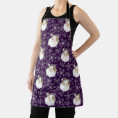 Vintager Weihnachtsmann und Sterne Schürze (InSitu)