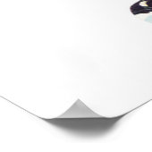 Vintager Weihnachtsmann, Viktorianische Weihnachte Poster (Ecke)