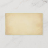 Vintager Weihnachtsmann Visitenkarte (Rückseite)