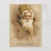 Vintager Weihnachtsmann / Weihnachten (Vorderseite)