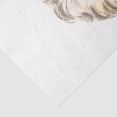 Vintager Weihnachtsmann Weihnachten Entdeckungsrei Seidenpapier (Detail)