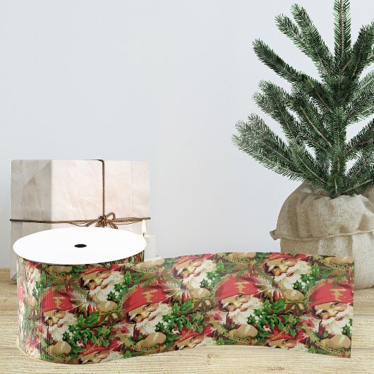 Vintager Weihnachtsribbon | Gift Ribbon Ripsband