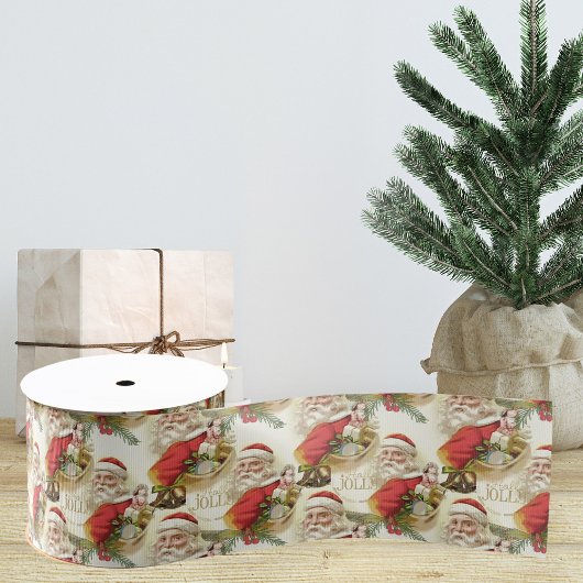 Vintager Weihnachtsribbon | Gift Ribbon Ripsband
