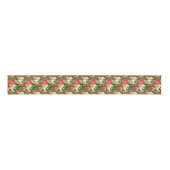 Vintager Weihnachtsribbon | Gift Ribbon Ripsband (Vorderseite)