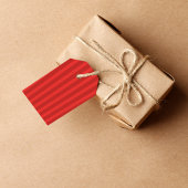 Vintager Weihnachtsrottzug Winterschneeflocken Geschenkanhänger