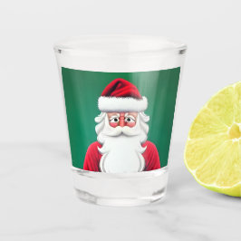 Vintager Weihnachtssaft Schnapsglas