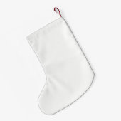 Vintager Weihnachtssanktsnowman Feiertags-Strumpf Kleiner Weihnachtsstrumpf (Rückseite (Hängend))