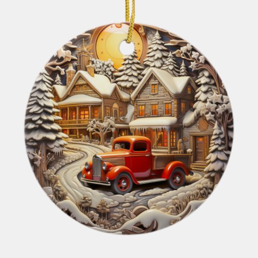 Vintager Weihnachtsschmuck (Vorne)