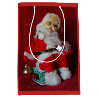 Vintager Weihnachtsspielzeug Mittlere Geschenktüte