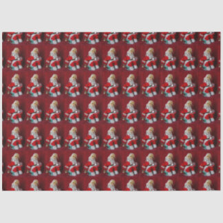 Vintager Weihnachtsspielzeug Seidenpapier