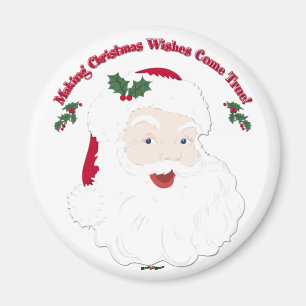 Vintager Weihnachtsweihträume werden wahr! Magnet