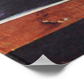 Vintager Wein Poster (Ecke)