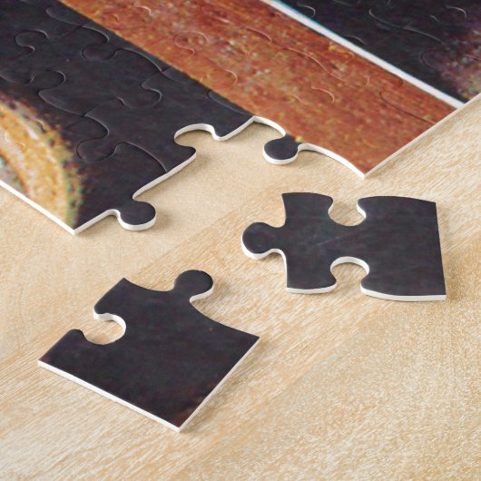 Vintager Wein Puzzle (Seite)