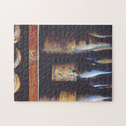 Vintager Wein Puzzle (Horizontal)