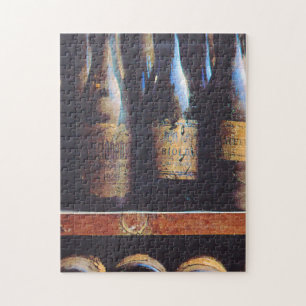 Vintager Wein Puzzle