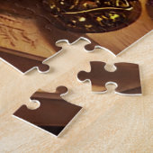 Vintager Wein Puzzle (Seite)