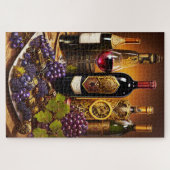 Vintager Wein Puzzle (Horizontal)